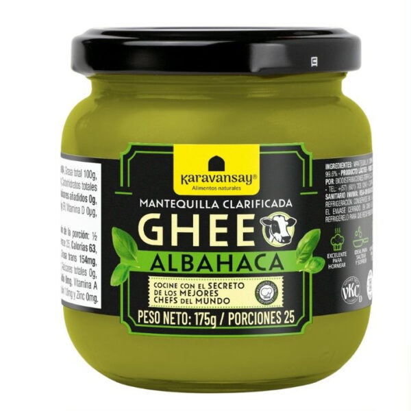 Img para pág web - Ghee albahaca Ghee