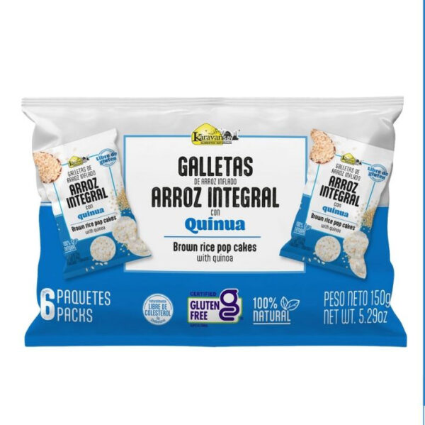 Img para pág web - Sixpack de Quinua Galletas de Arroz Inflado