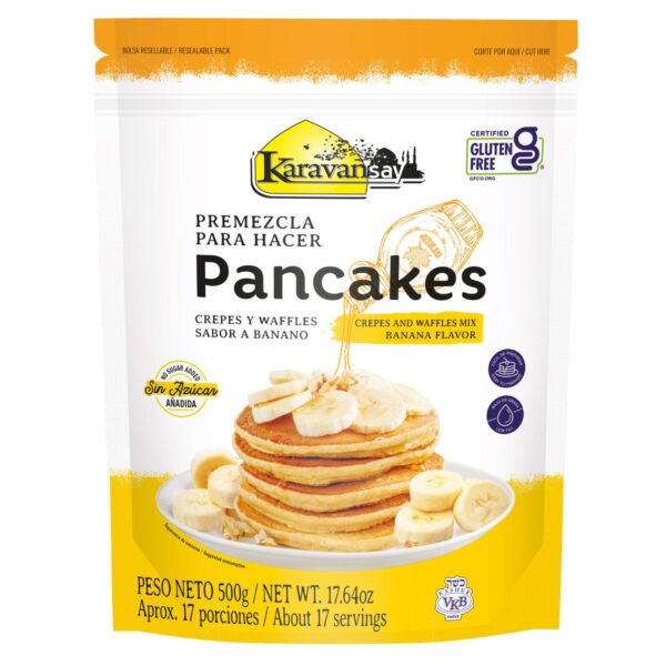 premezcla banano Pre Mezcla de Pancakes, Wafles y Crepes